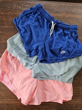 Nike Avia Victoria Secret Shorts Bundle Small royal blue terry athletic Runner